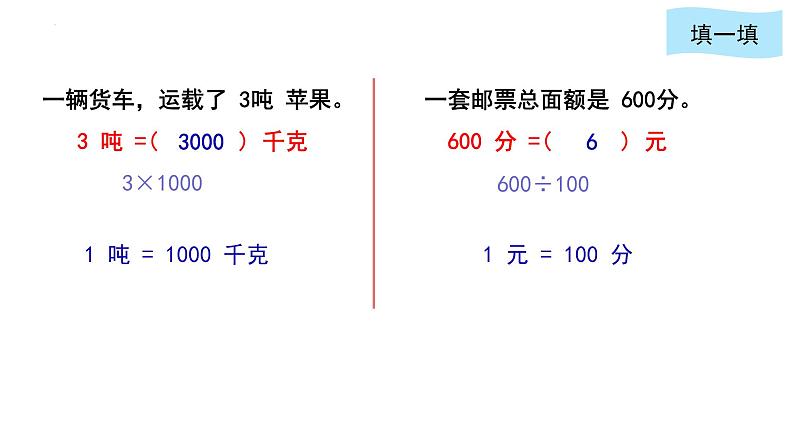 2021-2022学年四年级下学期数学第四单元小数与单位换算(一)(例1)(课件)05