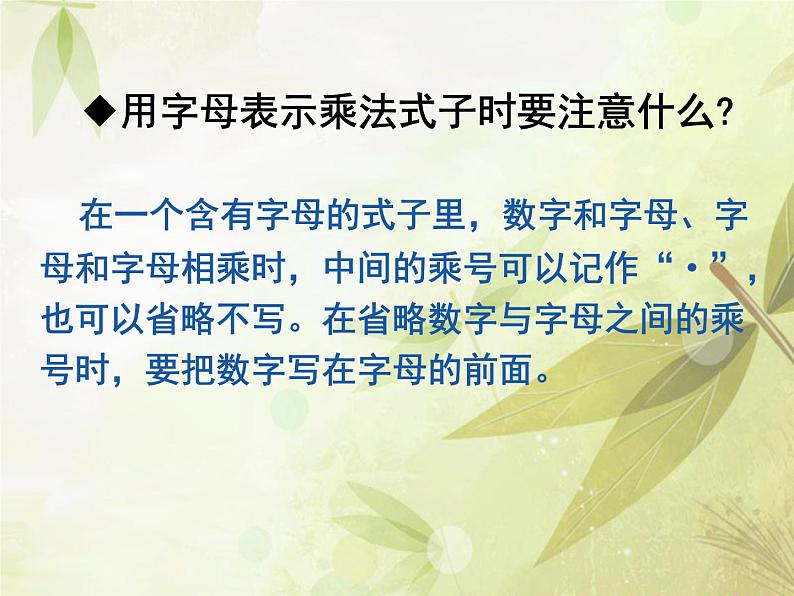 苏教版六下数学 7.1.11式与方程(1) 课件第3页