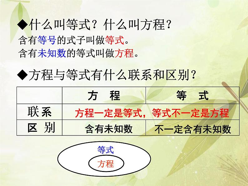 苏教版六下数学 7.1.11式与方程(1) 课件第6页