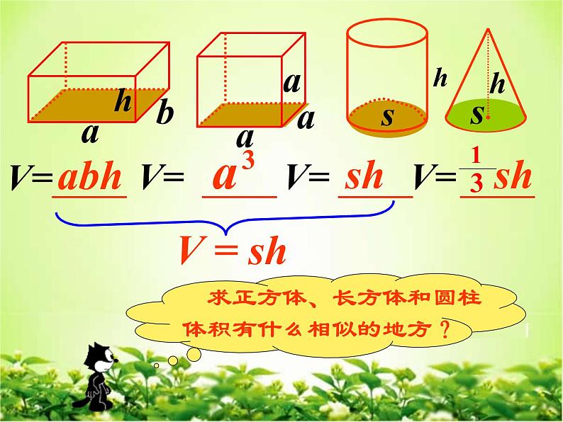 7.2.6总复习 立体图形的表面积和体积(一) 课件05