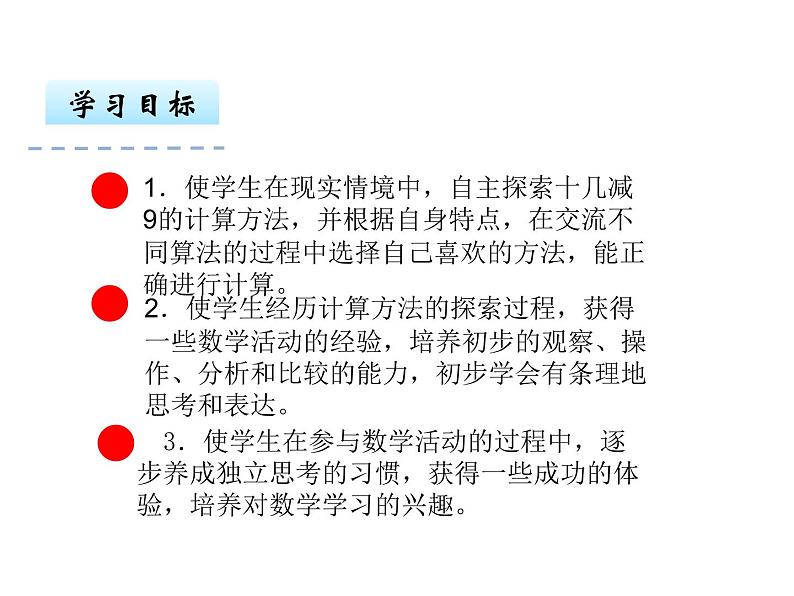 1.1十几减9 课件第2页