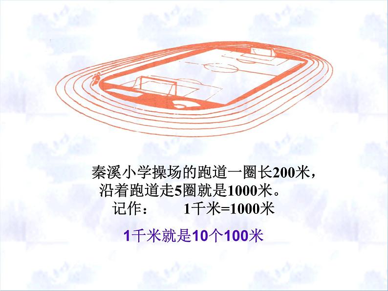 西师大版小学数学二下 2.2综合与实践 体验千米 课件第7页