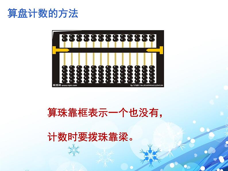 西师大版小学数学二下 1.5你知道吗 算盘 课件05