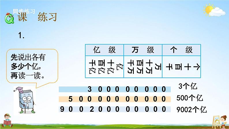 苏教版四年级数学下册《2-4 认识整亿数及十进制计数法》课堂教学课件第5页