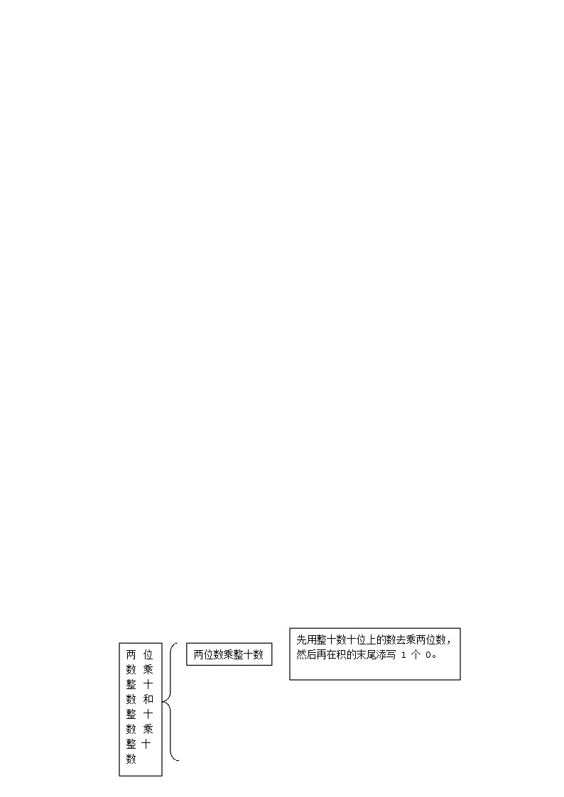 西师大版三年级数学下册《1-8 整理与复习》教案教学设计第3页
