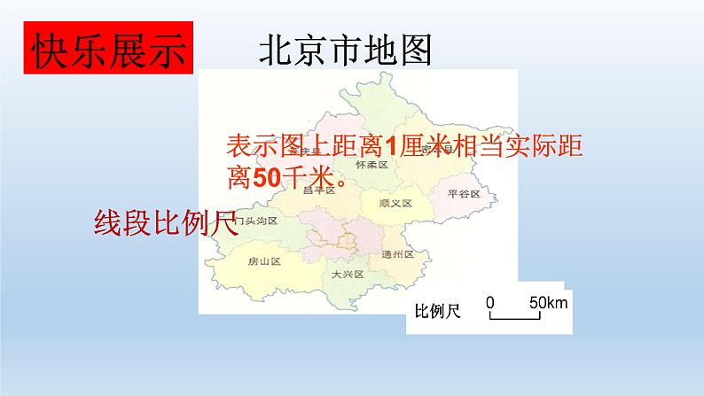 六年级下册数学课件 2.4 比例尺 北京版 15页第7页