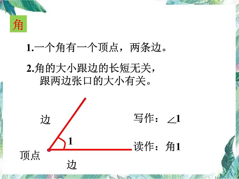 北师大 二年级下册 图形与几何 复习课优质课件第3页