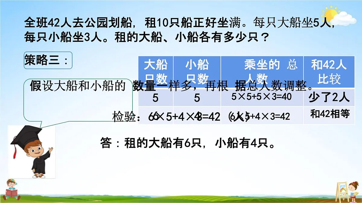苏教版六年级数学下册《3-2 解决问题的策略(2)》课堂教学课件第5页
