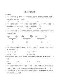 2022年小升初专题精炼 专题12《代换问题》