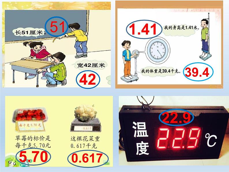 三年级下册数学课件-5.1 小数的初步认识 ︳西师大版 (共25张PPT)第6页