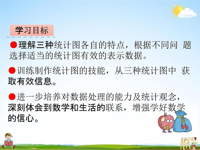 青岛版五年制数学五年级下册《7-2 选择统计图》课堂教学课件PPT02