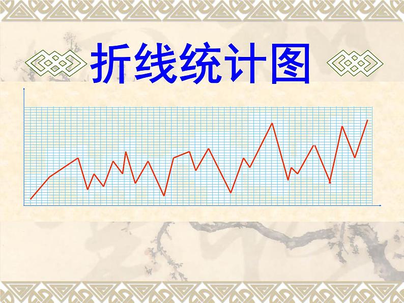 五年级下册数学课件-6.1折线统计图|西师大版(2014秋)第1页