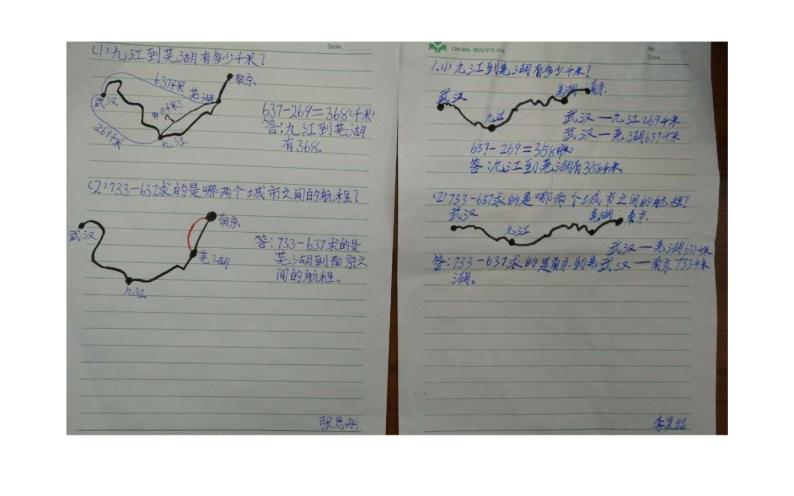 小学数学 北师大版 三年级上册《去奶奶家》部优课件08