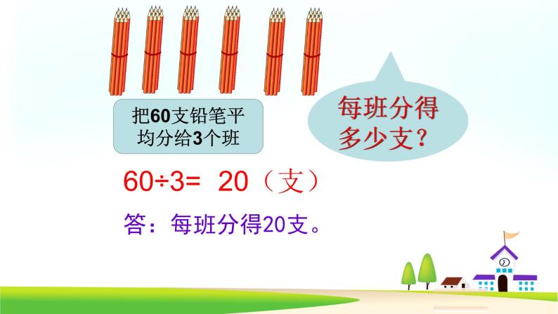 小学数学 苏教版 三年级上册 1整十整百数除以一位数的口算 部优课件06