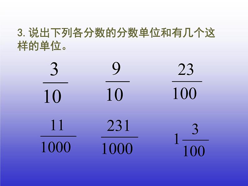 西师大版小学数学五下 2.5分数与小数 课件第6页