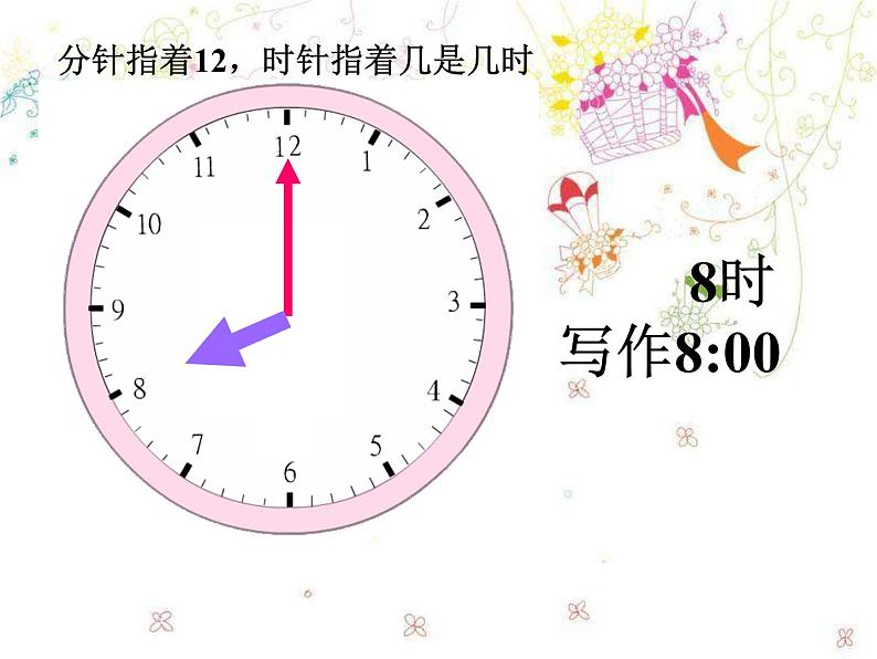西师大版二下数学 6.1时、分、秒 课件06