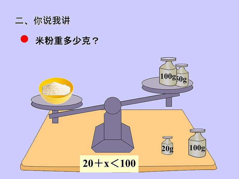 小学数学青岛版五四制四年级下册 1.1方程的意义 课件07