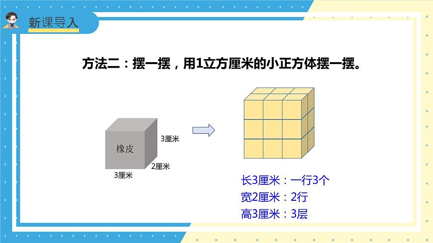 蘇教版小學(xué)數(shù)學(xué)六年級(jí)上冊1.5《長方體和正方體的體積》課件第6頁