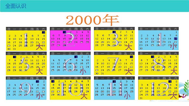 三年级数学下册课件-6.1 年、月、日 -人教版(共24张)第8页