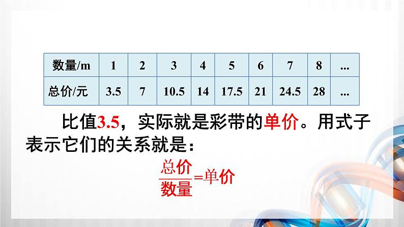 人教版六年级数学下册第四单元4.2《正比例和反比例》课件07