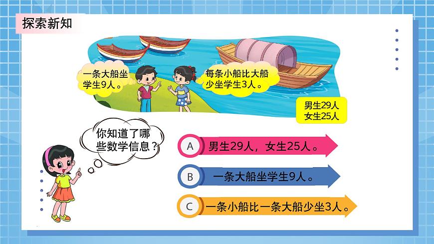 北師大版小學數(shù)學三年級上冊1.3《過河》PPT課件第6頁