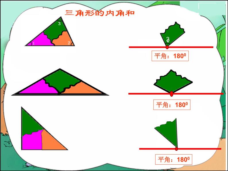 四年级数学下册课件-5.3  三角形的内角和（57）-人教版(共14张ppt)06