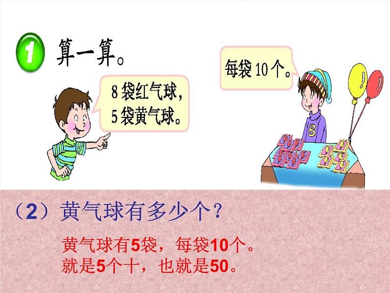 小学数学西师大版二年级下 3.1整十、整百数的加减 课件第5页