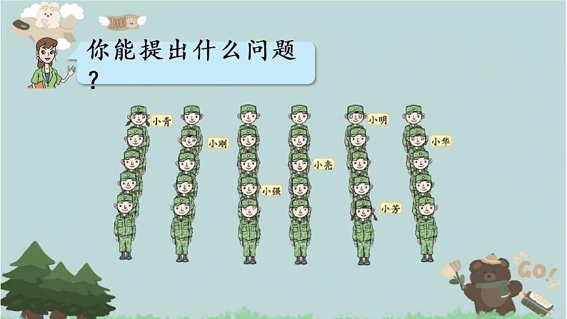 2021-2022学年青岛版数学五年级下册 四 走进军营 方向与位置 信息窗一(用数对确定位置)课件第5页