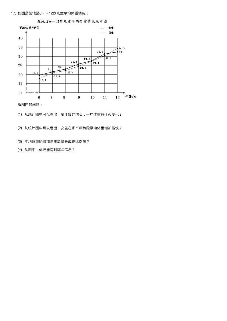 2020-2021学年北师大版数学六年级下册4.2正比例同步测试第3页