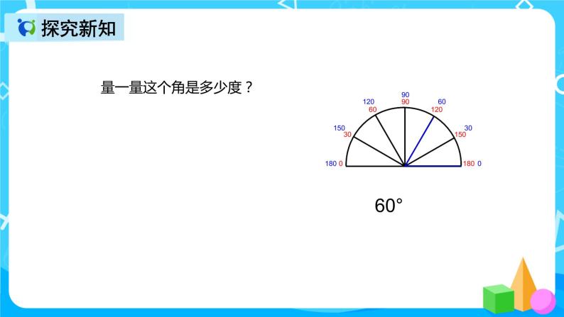 人教版数学四上第三单元第二课时《角的度量》课件+教案+同步练习（含答案）08