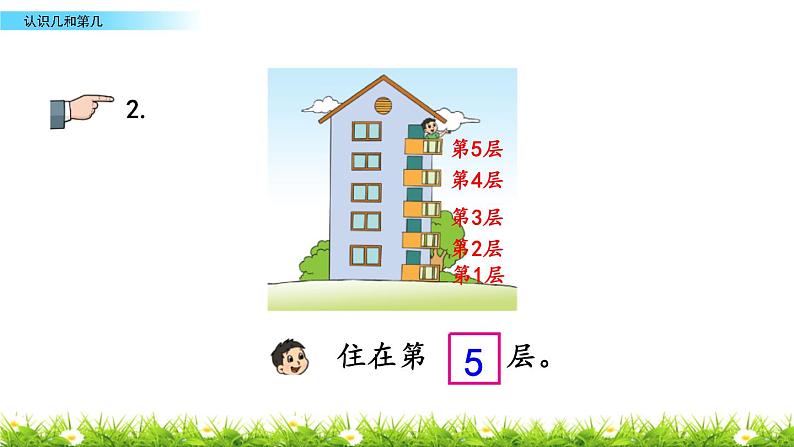 苏教版一年级上册数学第五单元课件,认识几和第几07