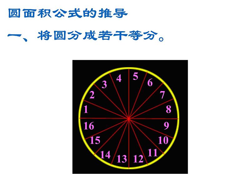五年级数学下册课件 - 6圆的面积 - 苏教版(共20张PPT)第6页
