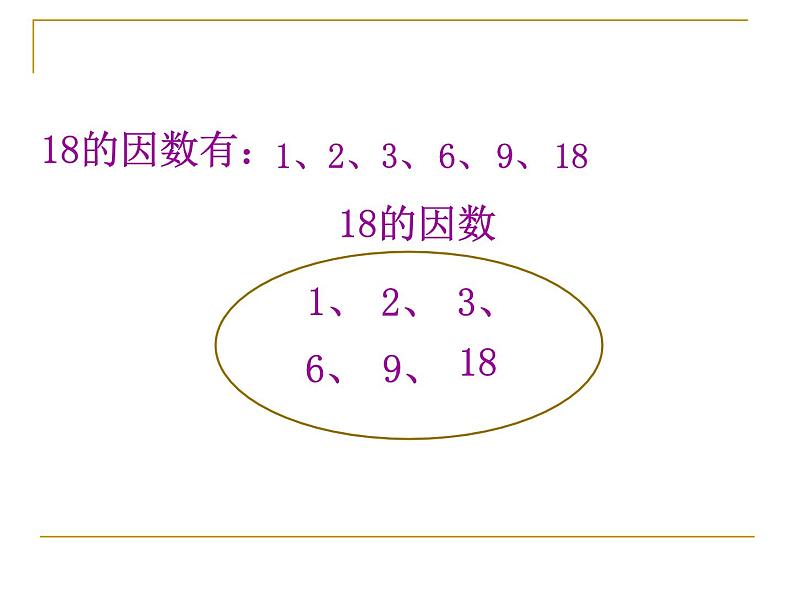 五年级下册数学课件 3.1 因数和倍数 北京版(共12张PPT)05