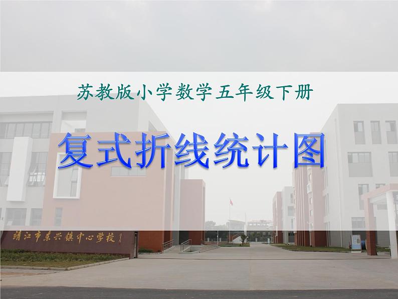 五年级数学下册课件-2.2复式折线统计图的认识和应用195-苏教版01