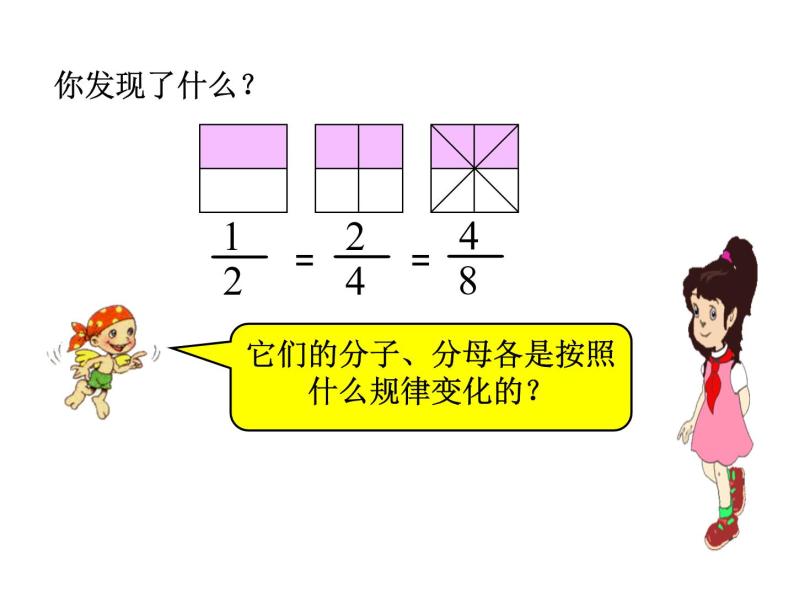 人教版分数的基本性质图片课件ppt