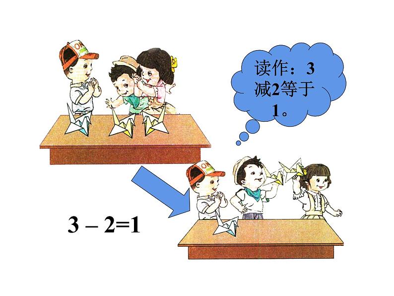 一年级数学上册课件-3.6 《减法》 -人教版(共12张PPT)第5页