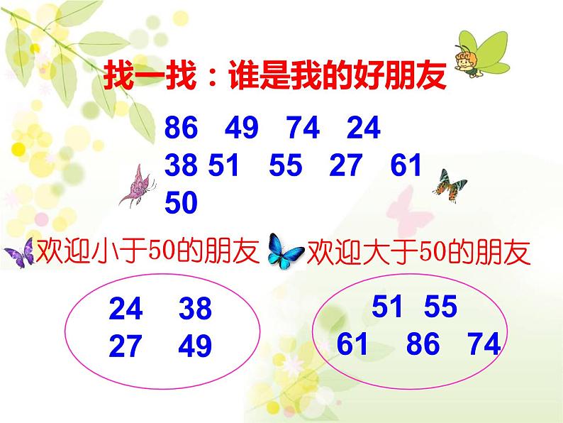 一年级数学下册课件-4.2 数的顺序和比较大小(33)-人教版(共11张PPT)第5页