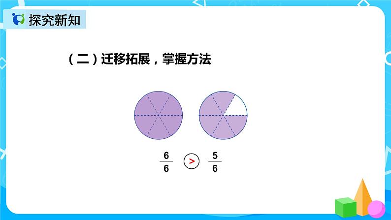 人教版数学三年级上册第八单元第四课时《几分之几大小比较》课件+教案+同步练习(含答案)07