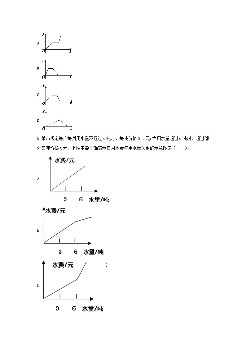 五年级数学上册试题 -《7.折线统计图》单元测试 青岛版(含答案)03