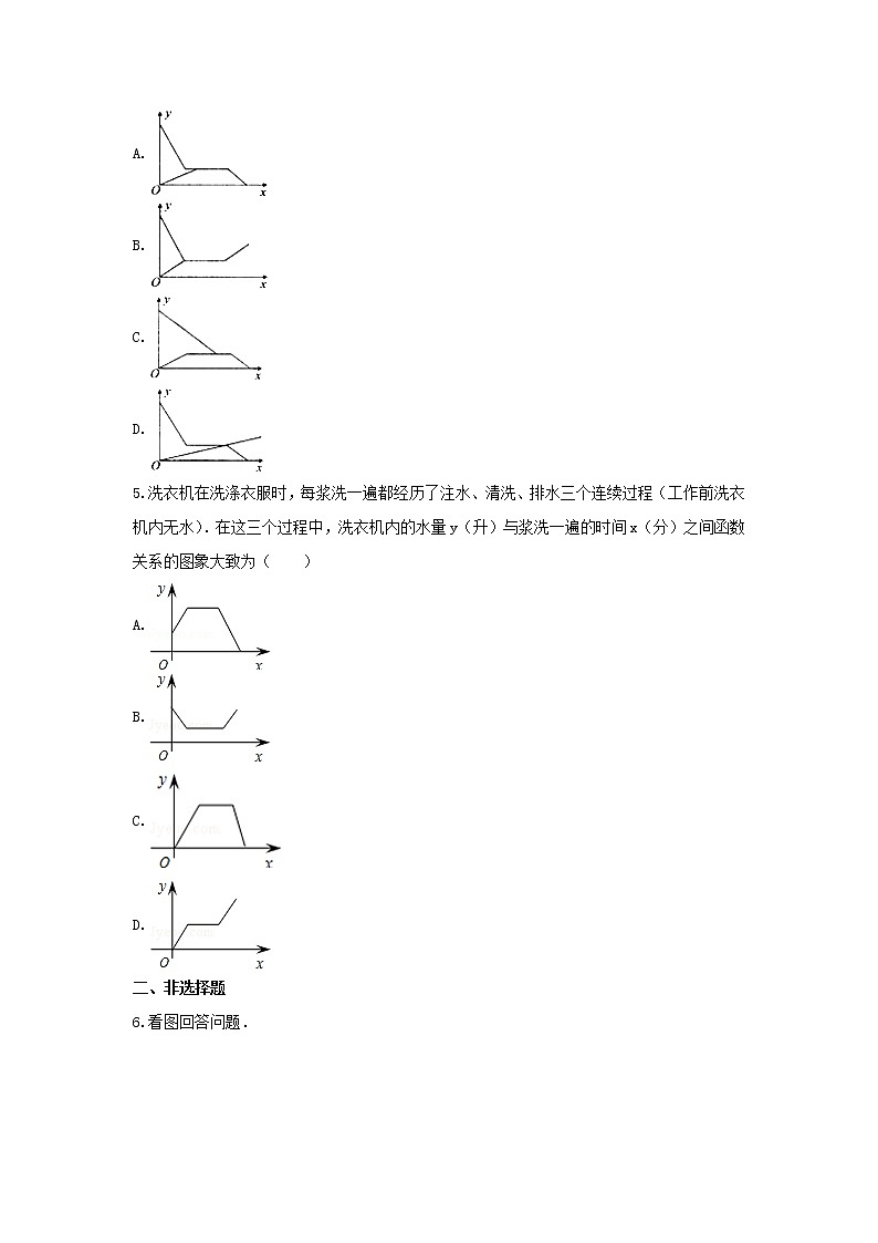 五年级数学上册试题 -《7.折线统计图》单元测试 青岛版(含答案) (1)第3页