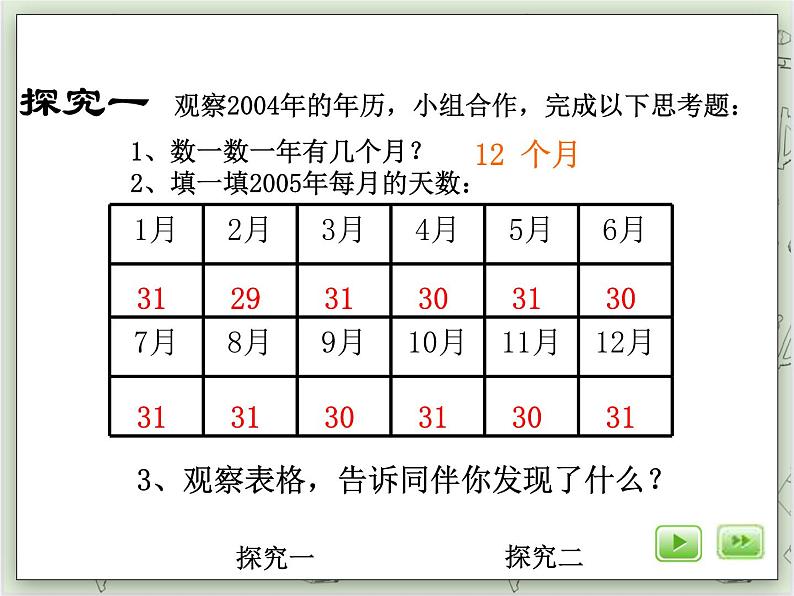 【沪教版五年制】三年级上册第三单元 《年-月-日》PPT课件第3页