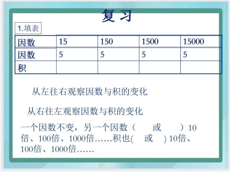 （北京版）五年级数学上册课件 小数乘法02