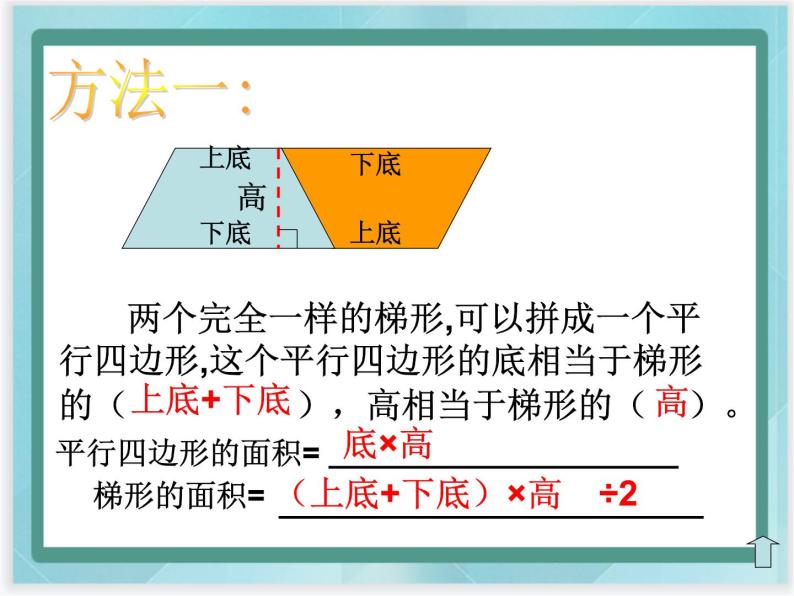 （北京版）五年级数学上册课件 梯形06