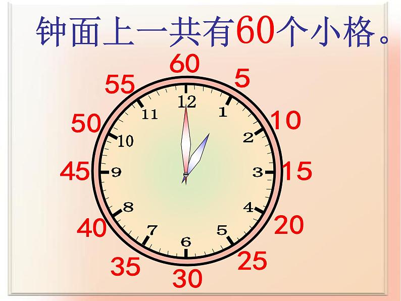 二年级下册数学课件-7.1 认识时间 |冀教版 (共17张PPT)第8页