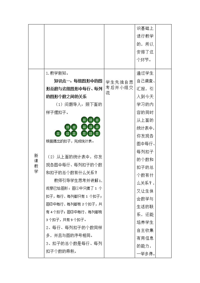 三年级下册数学教案-9.1 事物的简单排列规律|冀教版(1)02
