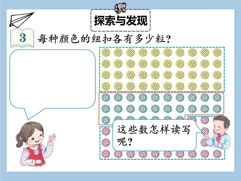 一年级下册数学课件 - 4.2 读数 写数 人教版(共22张PPT)第6页