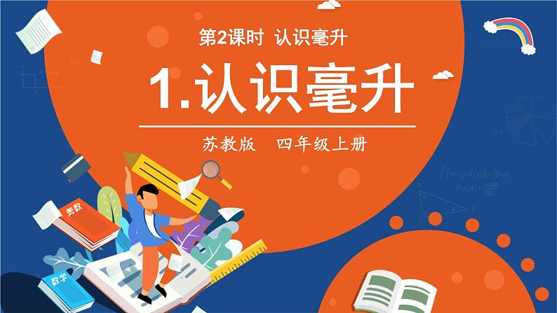 苏教版四上数学 一《升和毫升》 认识毫升 PPT课件第1页