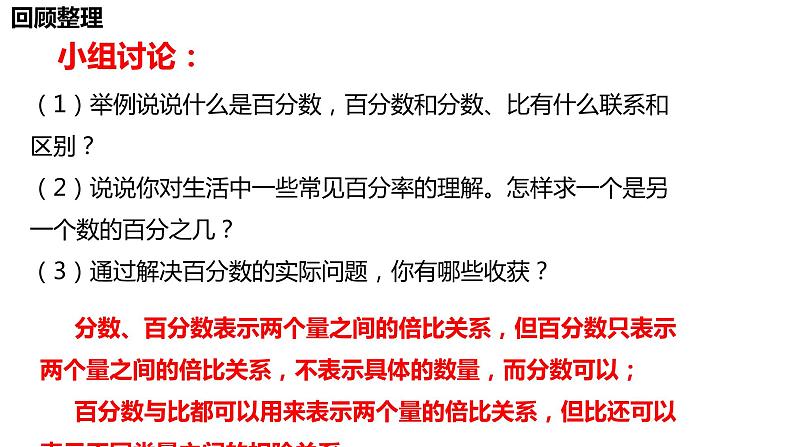 【精品课件】六年级上册数学课件-第六单元第16课时:整理与复习(1)-苏教版第1页