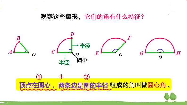 冀教6年级数学上册 一 圆和扇形 第4课时 扇形 PPT课件08