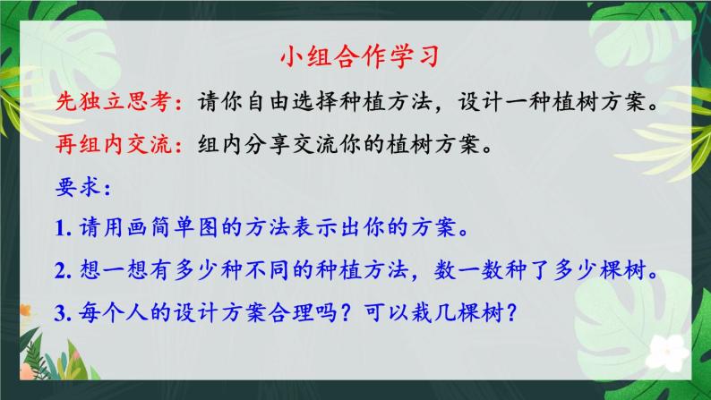 冀教4年级数学上册 九 探索乐园  1. 植树问题 PPT课件03